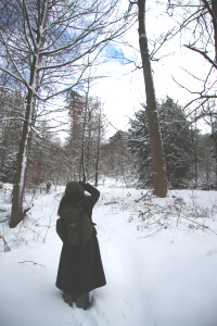 Wanderung im Schnee